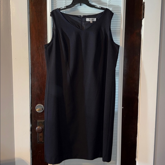 Jones Studio Black Blazer and Sleeveless Dress Set - Picture 2 of 4